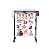 Плоттер для вырезания виниловых наклеек TN24A-CCD